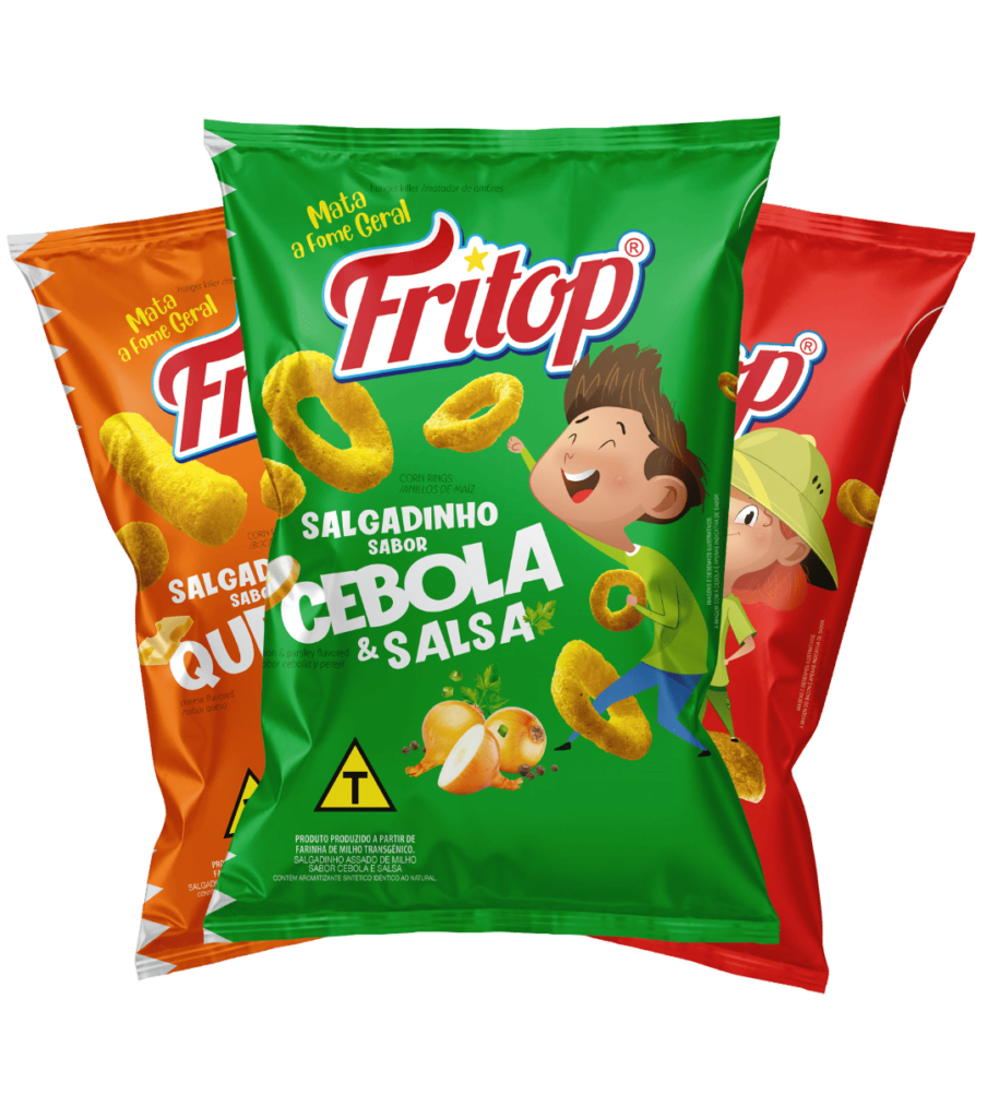 Salgadinho de milho fritop