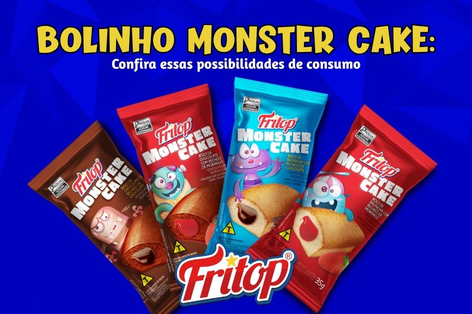 bolinho monster cake